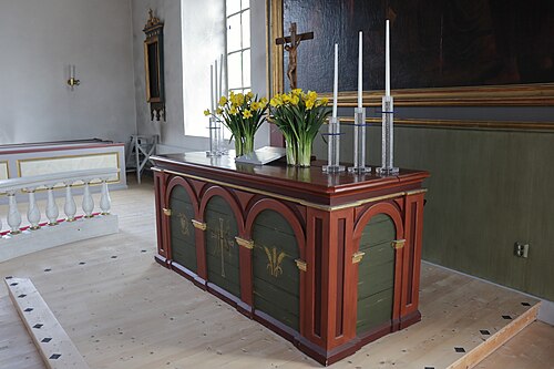 Algutsboda kyrka, intérieur