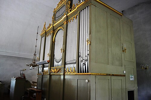 Heds kyrka, interno