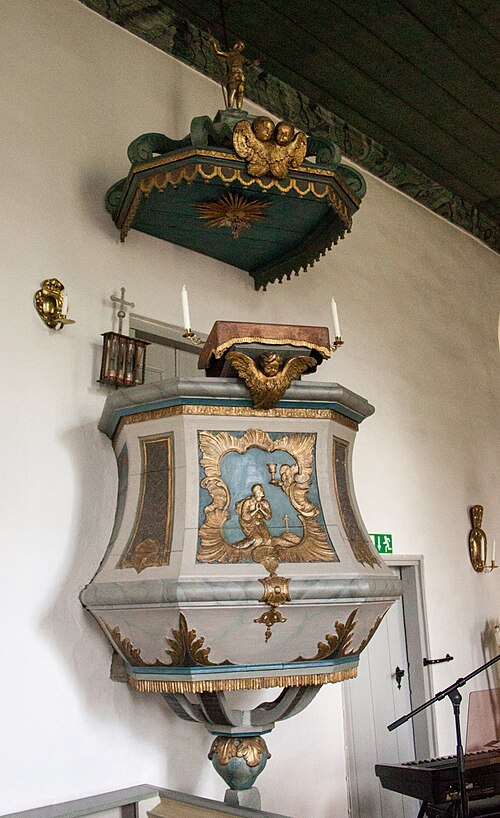 Vickleby kyrka, interno