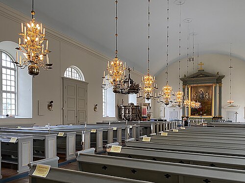 Vimmerby kyrka, interno