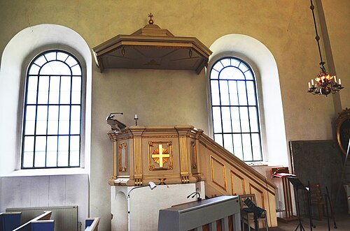 Västra Hargs kyrka, interno
