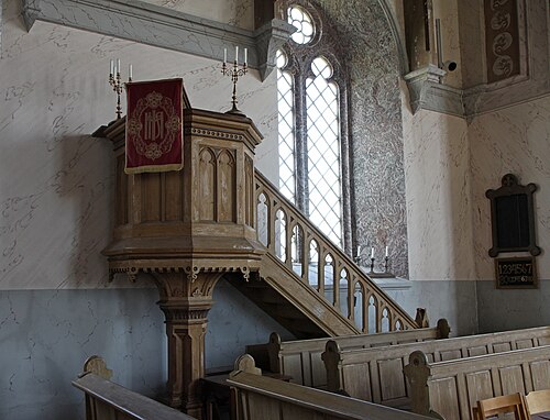 Eriksbergs nya kyrka, interno