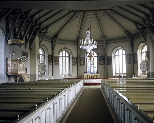Fotskäls kyrka, interno
