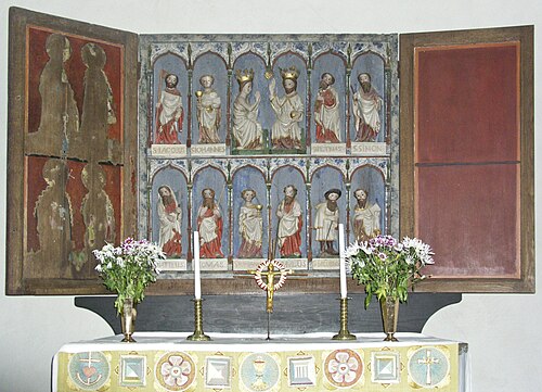 Herrestads kyrka, interno