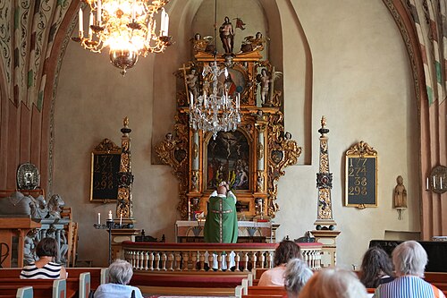 Länna kyrka, intérieur