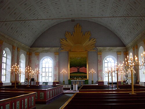 Järna kyrka, interno