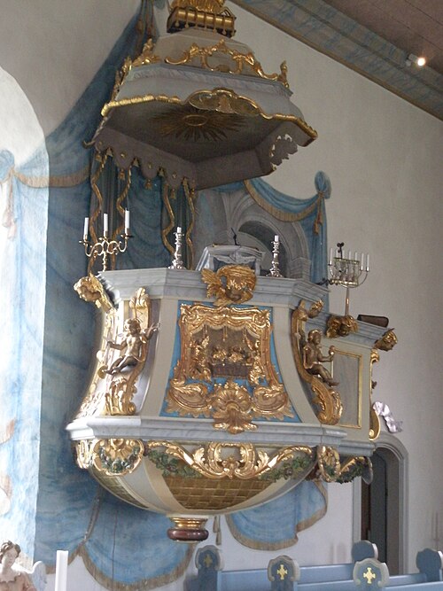 Offerdals kyrka, interno