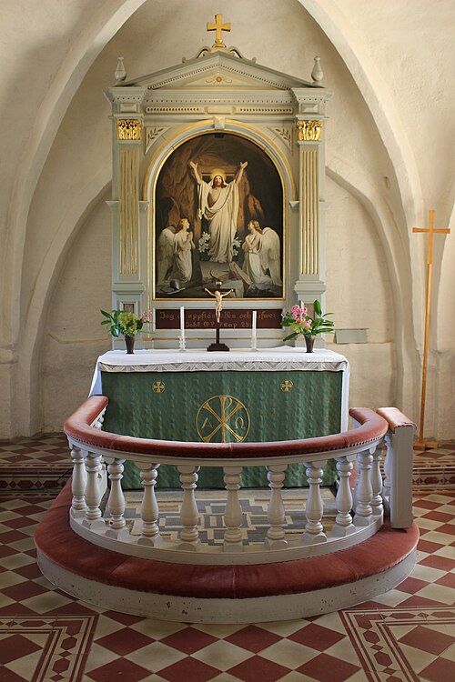 Revinge kyrka, interno
