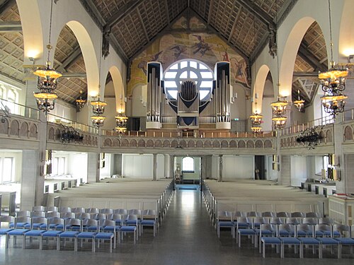 Sankt Matteus kyrka, intérieur