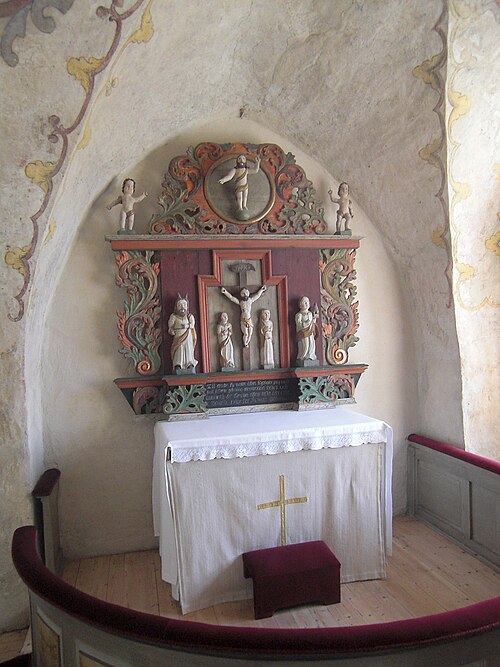 Vårkumla kyrka, interno