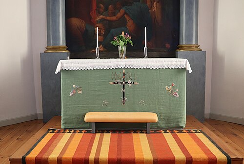 Dädesjö nya kyrka, interno