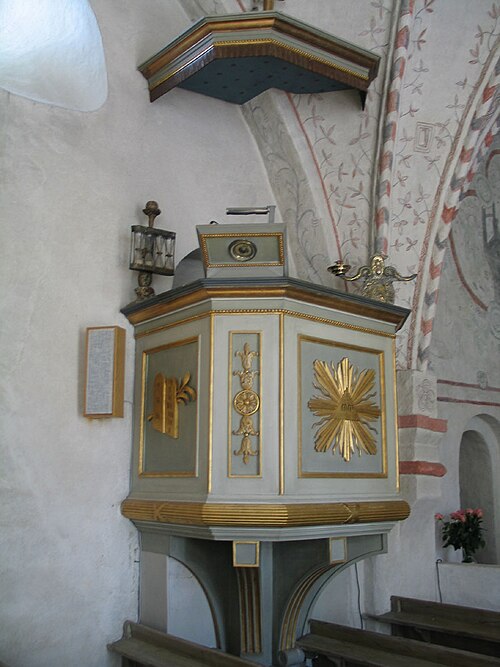 Ekebyborna kyrka, interno