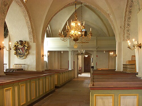 Ekerö kyrka, intérieur