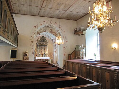 Farstorps kyrka, interno