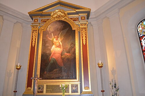 Mjölby kyrka, interno