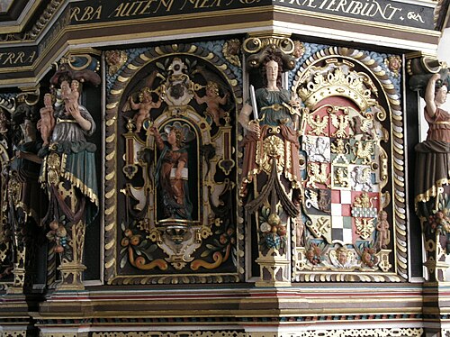 Östra Hoby kyrka, intérieur
