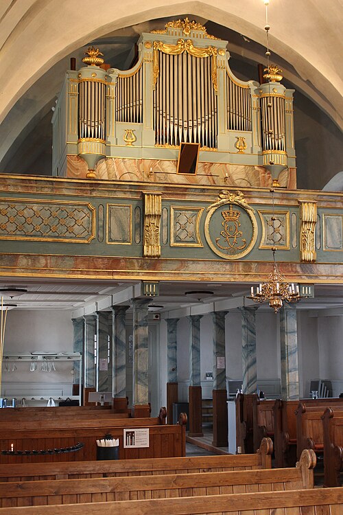 Skuttunge kyrka, interno