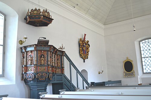 Tjärstads kyrka, intérieur
