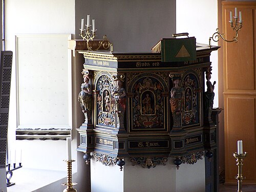 Västra Karaby kyrka, intérieur