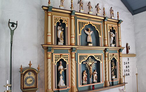Öjaby kyrka, interno