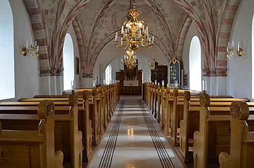 Grönby kyrka, interno