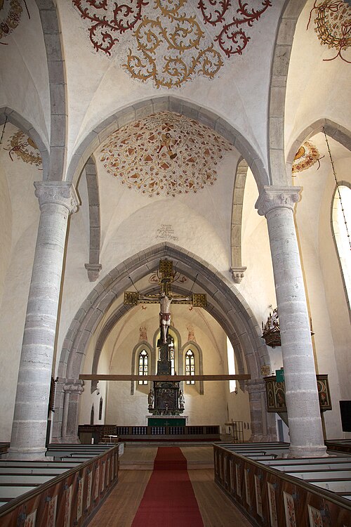 Grötlingbo kyrka, interno