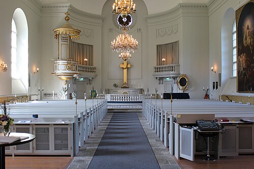 Söderfors kyrka, intérieur