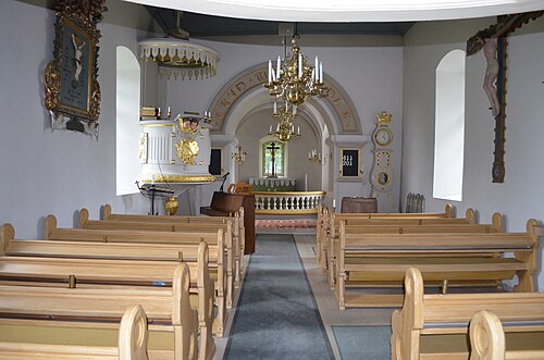 Torskinge kyrka, intérieur