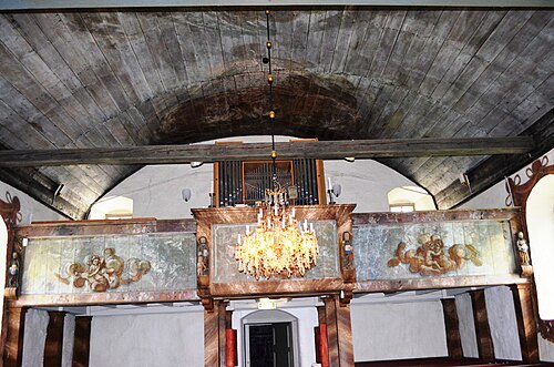 Åsbräcka kyrka, intérieur