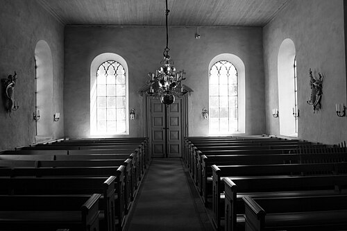 Säby kyrka, interno