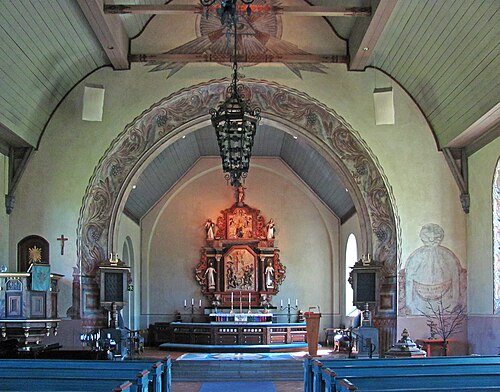 Forshaga kyrka, interno