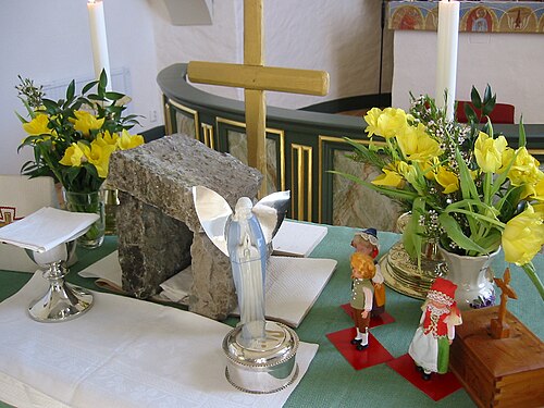 Hogstads kyrka, interno