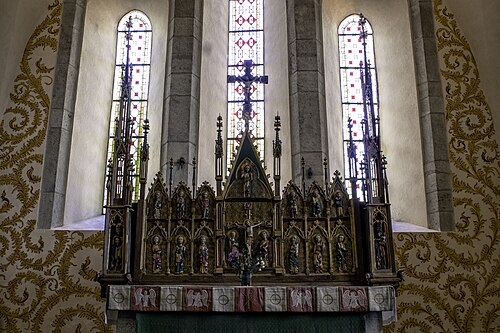 Vallstena kyrka, interno