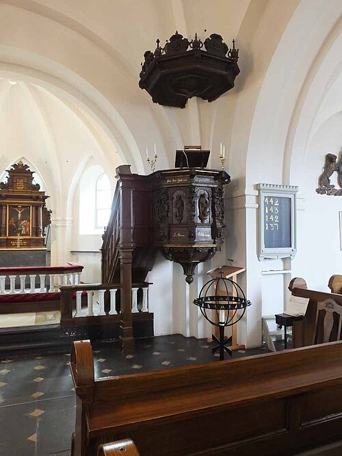 Ullstorps kyrka, interno