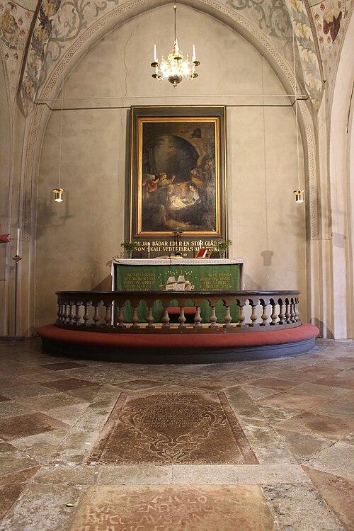 Vänge kyrka, interno