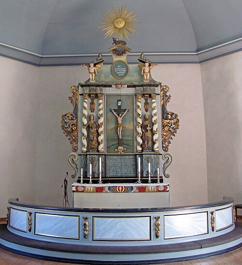 Eds kyrka, intérieur