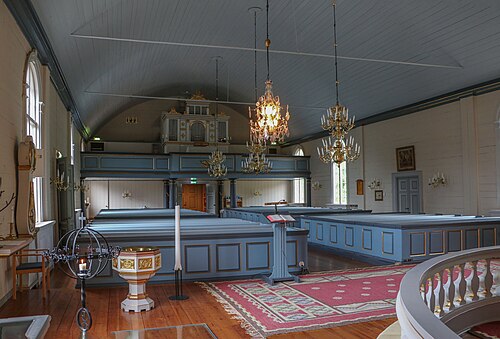 Eringsboda kyrka, interno