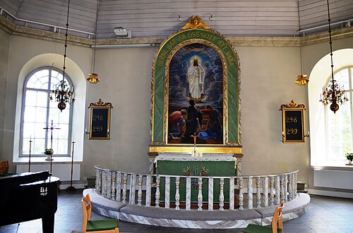Herrestads kyrka, interno