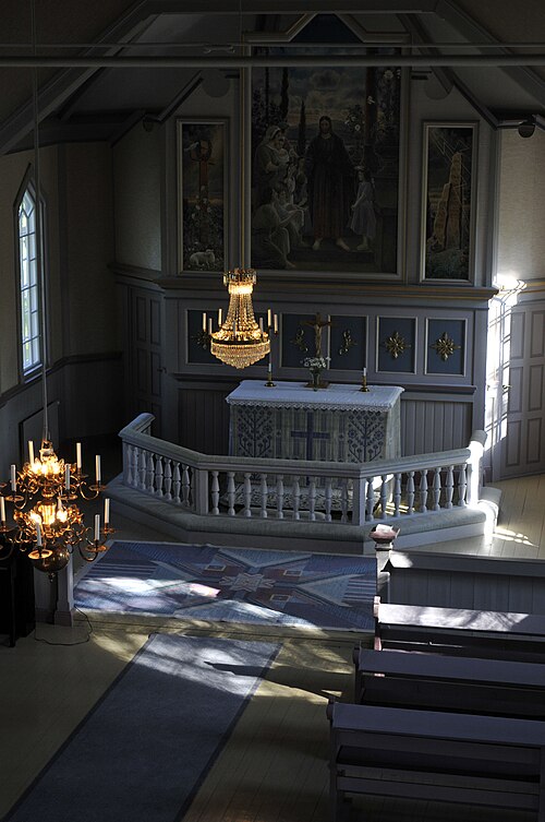 Marieby kyrka, interno