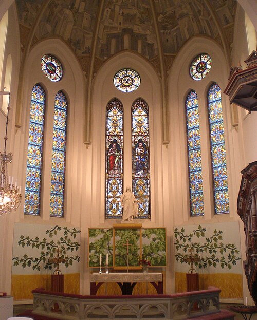 Vindelns kyrka, intérieur