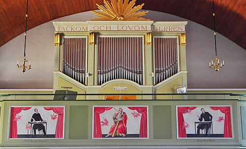 Åmåls kyrka, interno