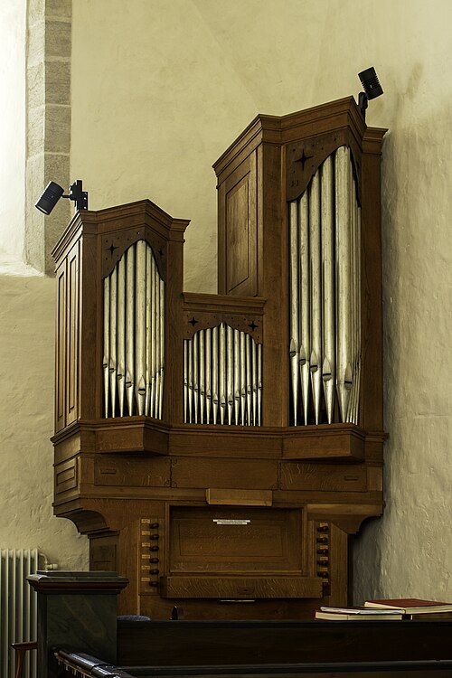 Akebäcks kyrka, interno