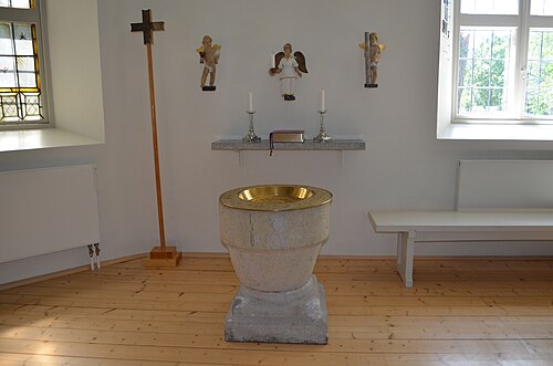 Vads kyrka, interno