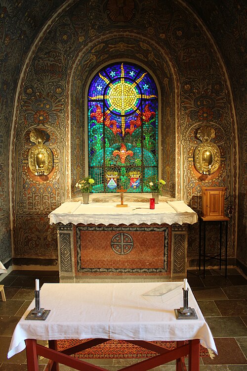 Alsike kyrka, interno