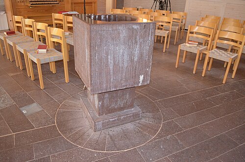 Charlottenborgskyrkan, intérieur