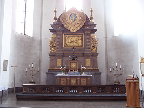 Fredrikskyrkan, intérieur