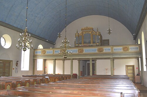Malexanders kyrka, interno
