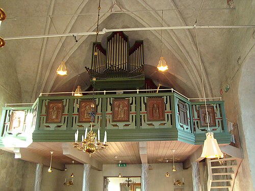Grytnäs kyrka, interno