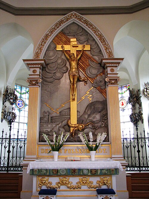 Tyska kyrkan, intérieur