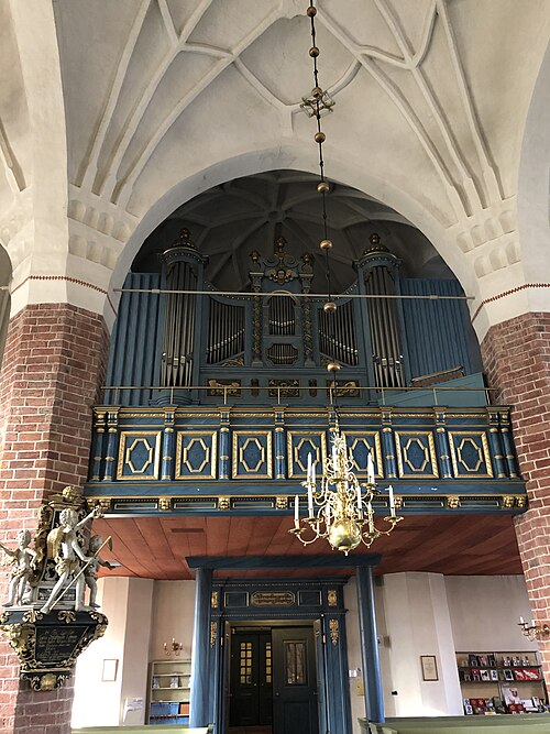 Orsa kyrka, interno